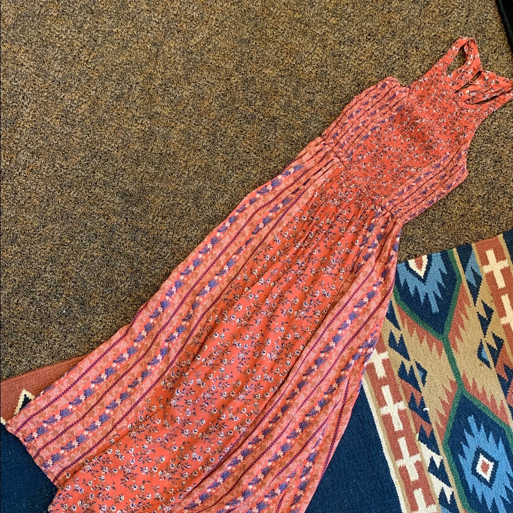 Floral maxi dress!